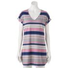 Juniors' Liberty Love T-shirt Shift Dress, Girl's, Size: Medium, Ovrfl Oth