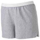 Juniors' Plus Size Soffe Curves Classic Shorts, Teens, Size: 3xl, Oxford