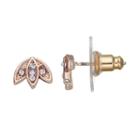 Lc Lauren Conrad Marquise Fan Nickel Free Stud Earrings, Women's, Pink Other