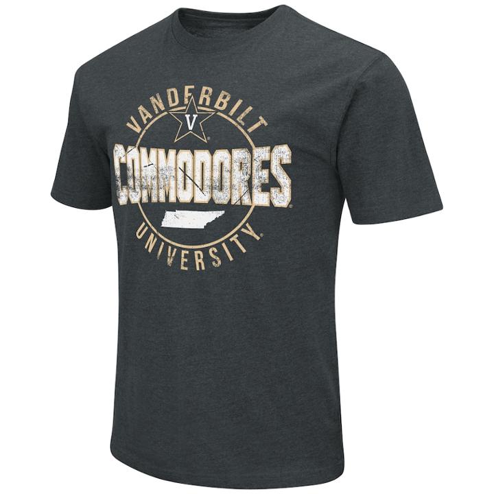 Men's Vanderbilt Commodores Game Day Tee, Size: Large, Oxford