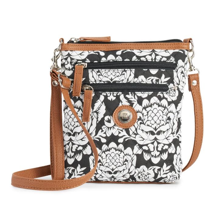 Stone & Co. Quilted 3-bagger Convertible Crossbody Bag, Women's, Black White