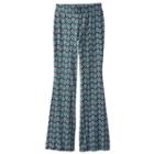 Girls 7-16 Joey B Patterned Soft Flare Pants, Girl's, Size: Xl, Blue Other
