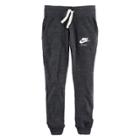 Girls 7-16 Nike Vintage Nep Gym Pants, Size: Medium, Grey (charcoal)
