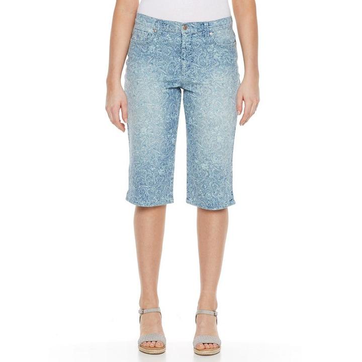 Women's Gloria Vanderbilt Amanda Skimmer Pants, Size: 16, Med Blue