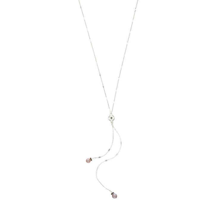 Lc Lauren Conrad Freshwater Cultured Pearl Long Lariat Necklace, Women's, Pink