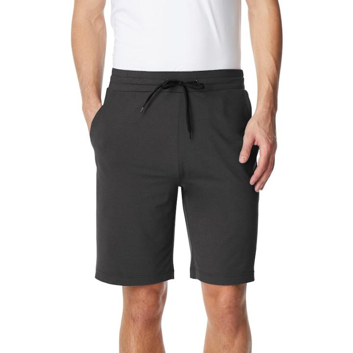 Men's Coolkeep Hyper Stretch Active Performance Lounge Shorts, Size: Large, Grey (charcoal)