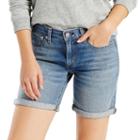 Women's Levi's&reg; Classic Jean Shorts, Size: 14/32, Med Blue
