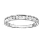 1/4 Carat T.w. Diamond 10k White Gold Ring, Women's, Size: 8