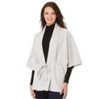 Women's Haggar Dolman Sleeve Jacket, Size: Large, Grey Other