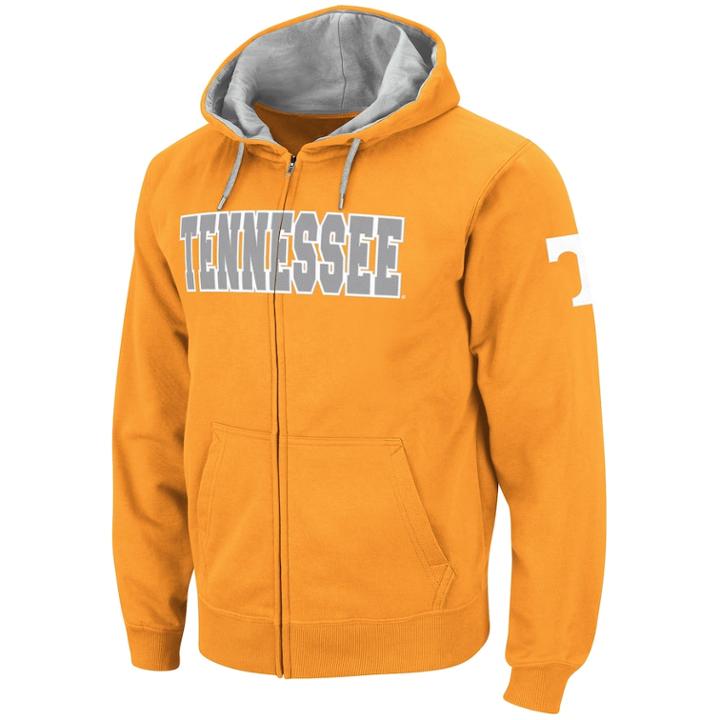 Men's Tennessee Volunteers Fleece Hoodie, Size: Xl, Drk Orange