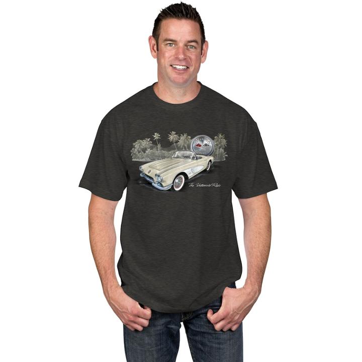 Men's Newport Blue Classic Vehicle Tee, Size: Xxl, Dark Grey