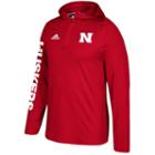 Men's Adidas Nebraska Cornhuskers Sideline Training Hooded Pullover, Size: Xl, Multicolor