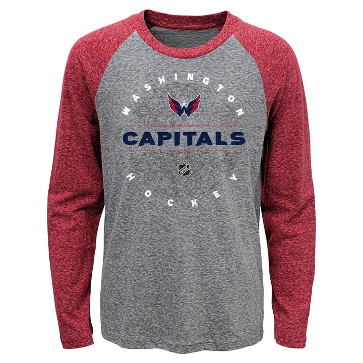 Boys 4-18 Washington Capitals Promo Tee, Size: 6-7, Grey