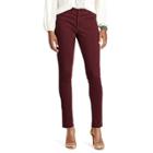 Women's Chaps 4-way Stretch Pants, Size: 4, Red