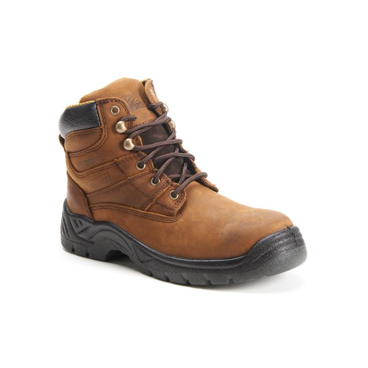 Itasca Authority Men's 6-in. Waterproof Work Boots, Size: 10.5 Wide, Brown