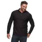 Big & Tall Croft & Barrow&reg; Classic-fit Easy-care Pique Polo, Men's, Size: Xl Tall, Black