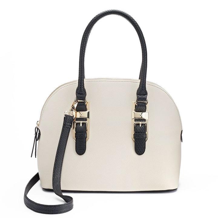 Apt. 9&reg; Abell Domed Satchel, Women's, White Oth