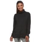 Women's Nike Dry Long Sleeve Cowl Neck Top, Size: Xs, Grey (charcoal)