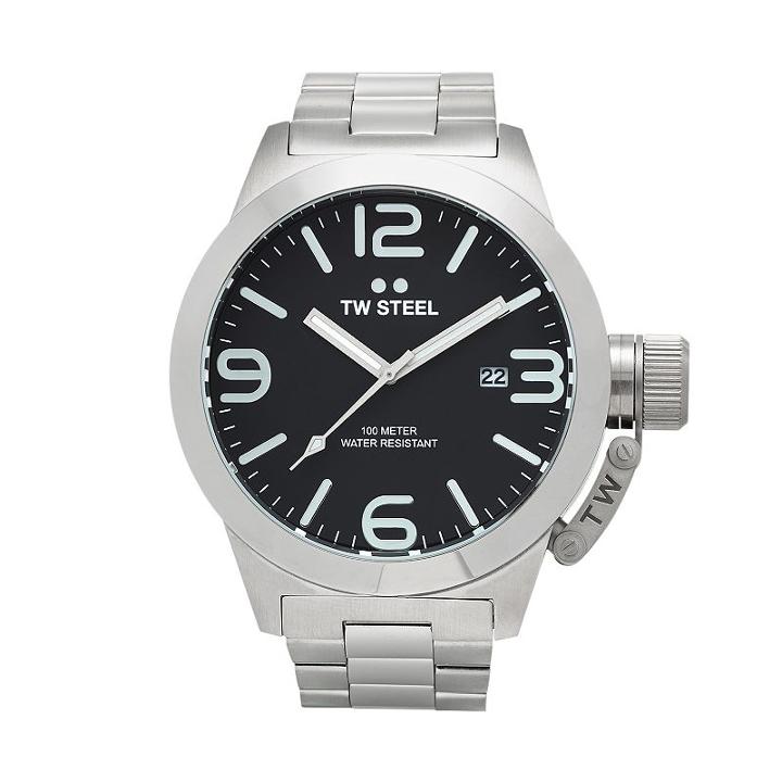 Tw Steel Men's Canteen Stainless Steel Watch - Cb2, Grey