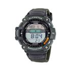 Casio Men's Twin Sensor Digital Chronograph Watch - Sgw300hb-3av, Green, Durable