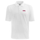 Men's Antigua Ole Miss Rebels Pique Xtra Lite Polo, Size: Large, White