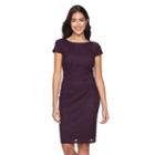 Women's Scarlett Glitter Lace Sheath Dress, Size: 4, Med Purple