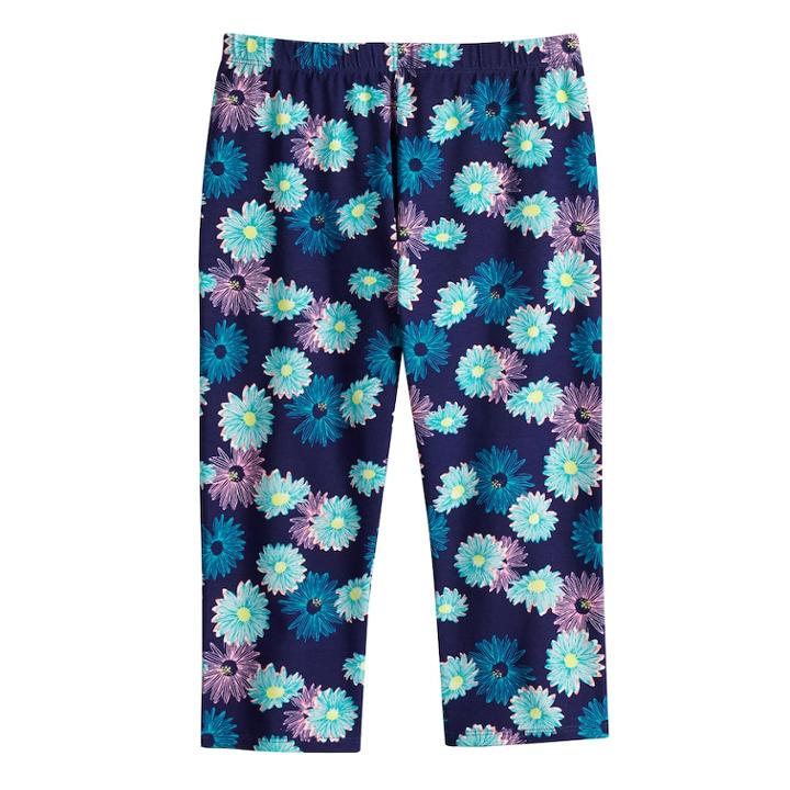 Plus Size Girls 7-16 So&reg; Core Capri Leggings, Size: 18 1/2, Dark Blue