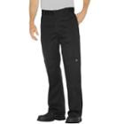 Men's Dickies Loose Fit Double-knee Twill Work Pants, Size: 30x32, Black