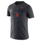 Men's Nike Syracuse Orange Facility Tee, Size: Large, Char