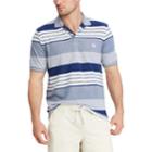 Big & Tall Chaps Classic-fit Birdseye Polo, Men's, Size: 3xl Tall, Blue (navy)