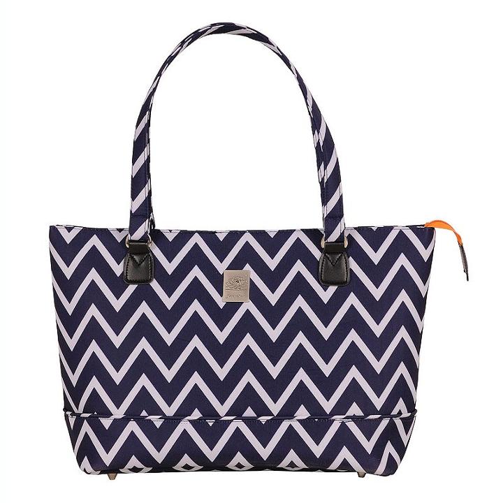 Jenni Chan Aria Madison 15-inch Laptop Overnight Travel Bag, Adult Unisex, Blue