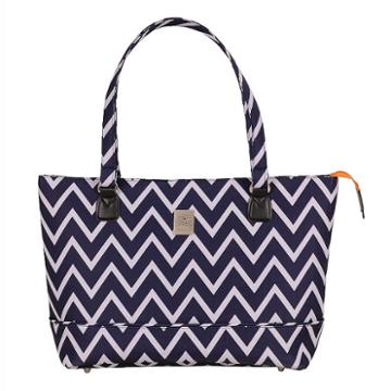 Jenni Chan Aria Madison 15-inch Laptop Overnight Travel Bag, Adult Unisex, Blue