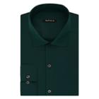 Men's Van Heusen Slim-fit Lux Sateen No-iron Dress Shirt, Size: 14.5-32/33, Green Oth