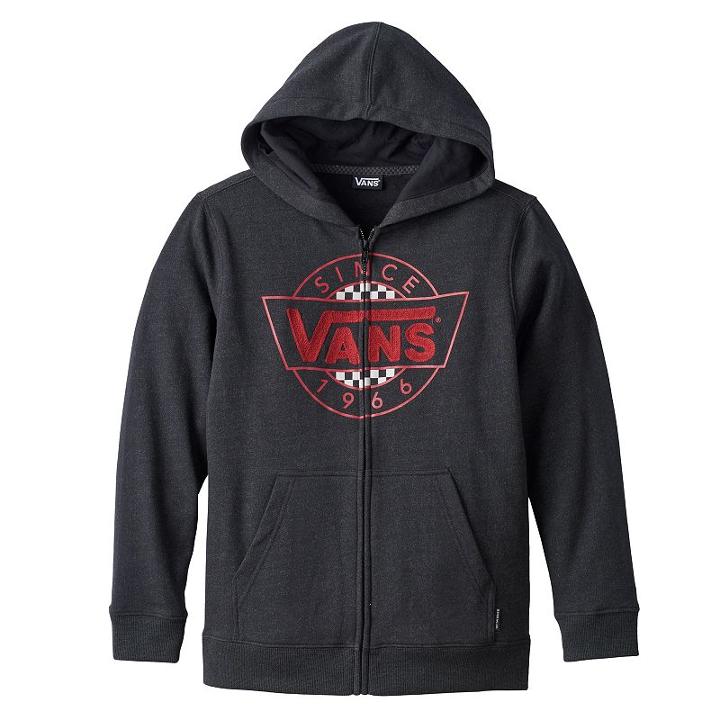 Boys 8-20 Vans Aeronautical Hoodie, Boy's, Size: Medium, Med Grey