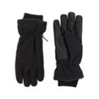 Men's Dockers&reg; Intelitouch Touchscreen Fleece Gloves, Size: Medium, Black