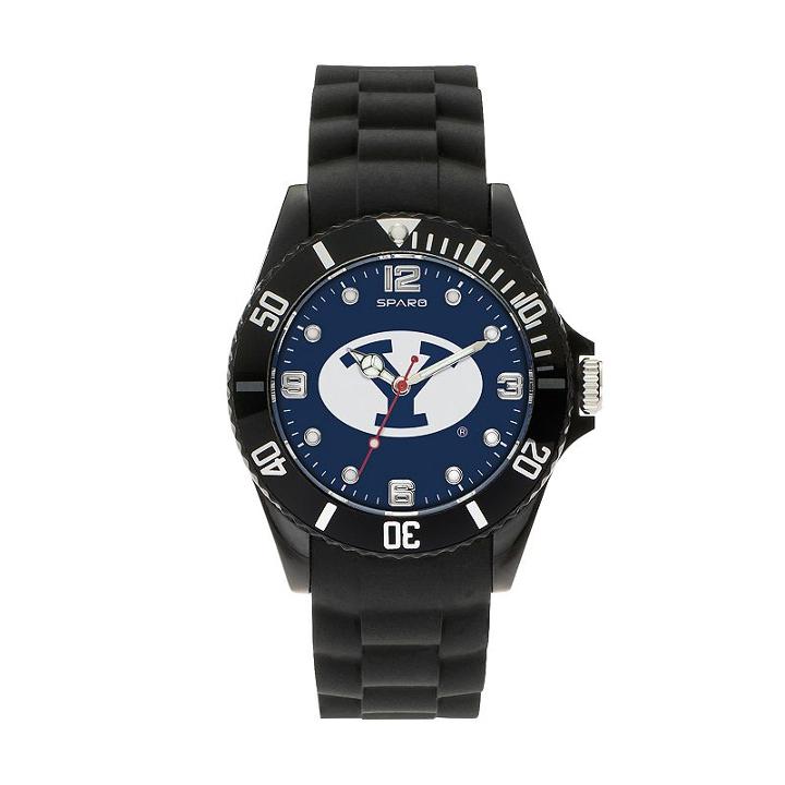 Sparo Men's Spirit Byu Cougars Watch, Black