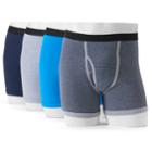 Men's Goldtoe 4-pack Aquafx Boxer Briefs, Size: Xl, Blue