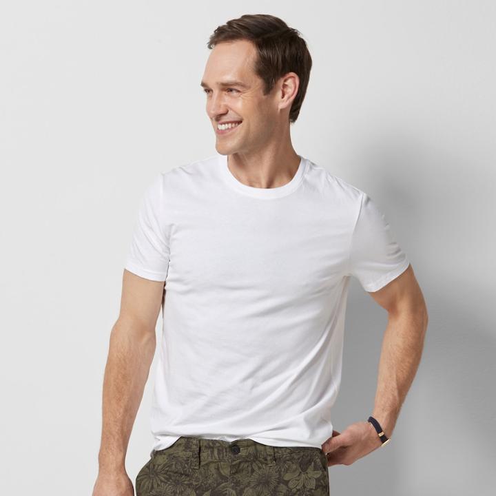 Big & Tall Sonoma Goods For Life&trade; Flexwear Tee, Men's, Size: 2xb, White