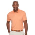 Men's Van Heusen Air Ottoman Regular-fit Polo, Size: Medium, Drk Orange
