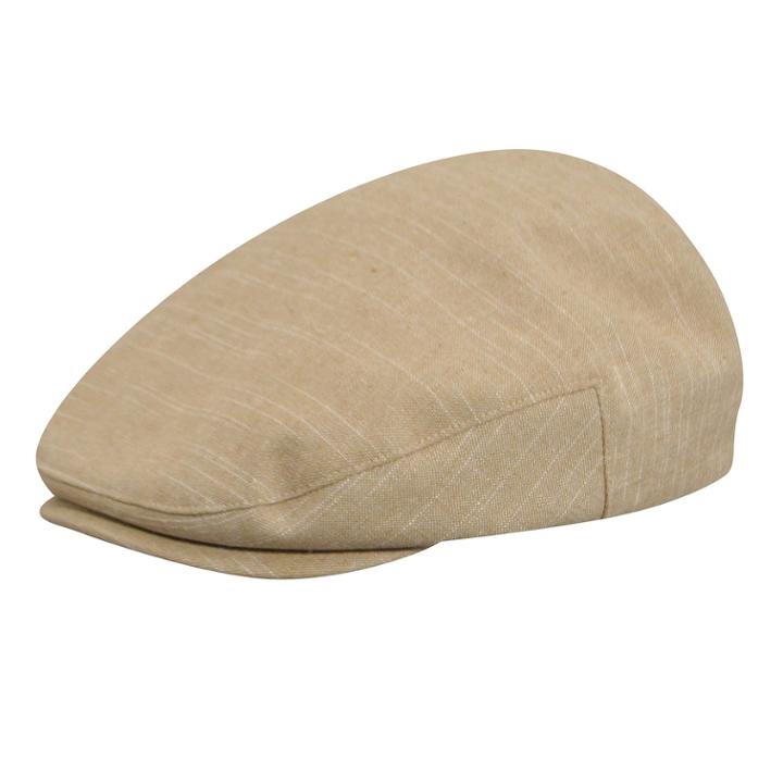 Men's Country Gentleman Roderic Flat Ivy Cap, Size: Large, White