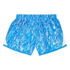 Girls 4-6x Nike Dri-fit 10k Sublimated Printed Shorts, Girl's, Size: 4, Turquoise/blue (turq/aqua)