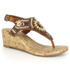 Dolce By Mojo Moxy Faraji Women's Wedge Sandals, Girl's, Size: 9.5, Brown