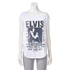 Women's Rock & Republic&reg; Elvis Graphic Tee, Size: Medium, Natural