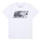 Boys 4-7 Nike Legacy Mesh Tee, Size: 7, White