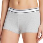 Women's Jockey Retro Stripe Sleep Short 2255, Size: Large, Light Grey