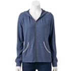 Women's Juicy Couture Embellished Hoodie, Size: Xl, Blue