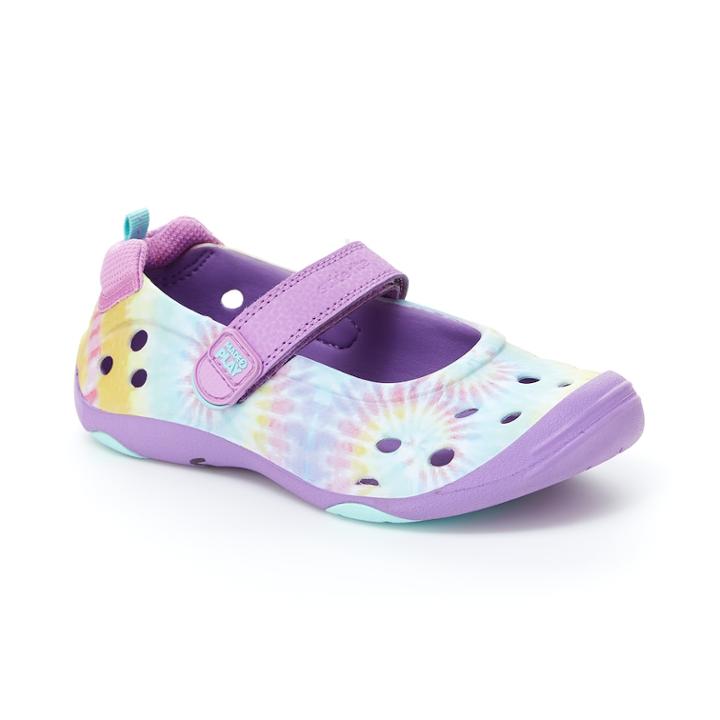 Stride Rite Made 2 Play Phibian Toddler Girls' Mary Jane Shoes, Size: 12, Lt Yellow