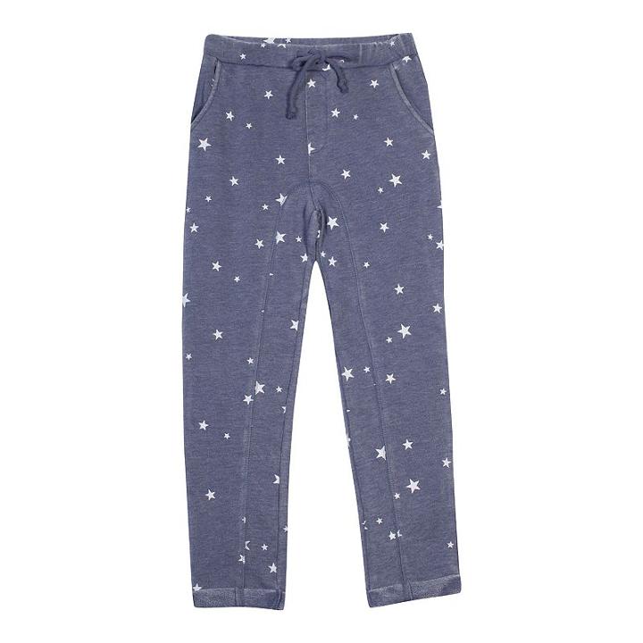 Girls 7-16 Harper & Elliott Rolled Cuff Jogger Pants, Size: Medium, Blue (navy)