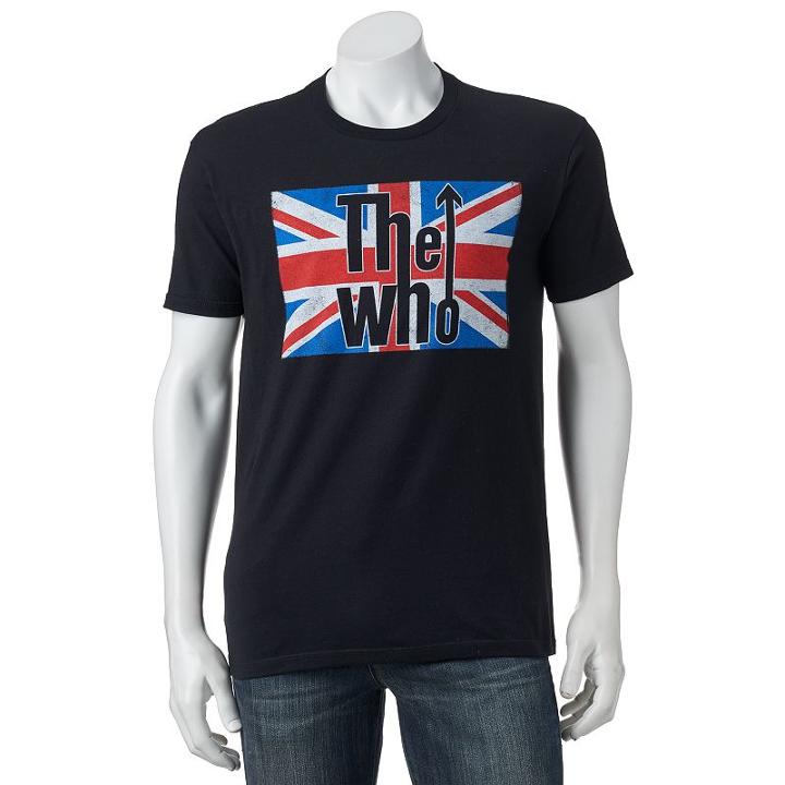 Men's The Who Graphic Tee, Size: Xl, Black