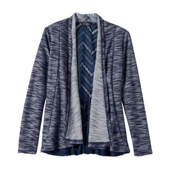 Girls Plus Size 2hip Lace Back Knit Cardigan, Girl's, Size: Xl Plus, Blue (navy)